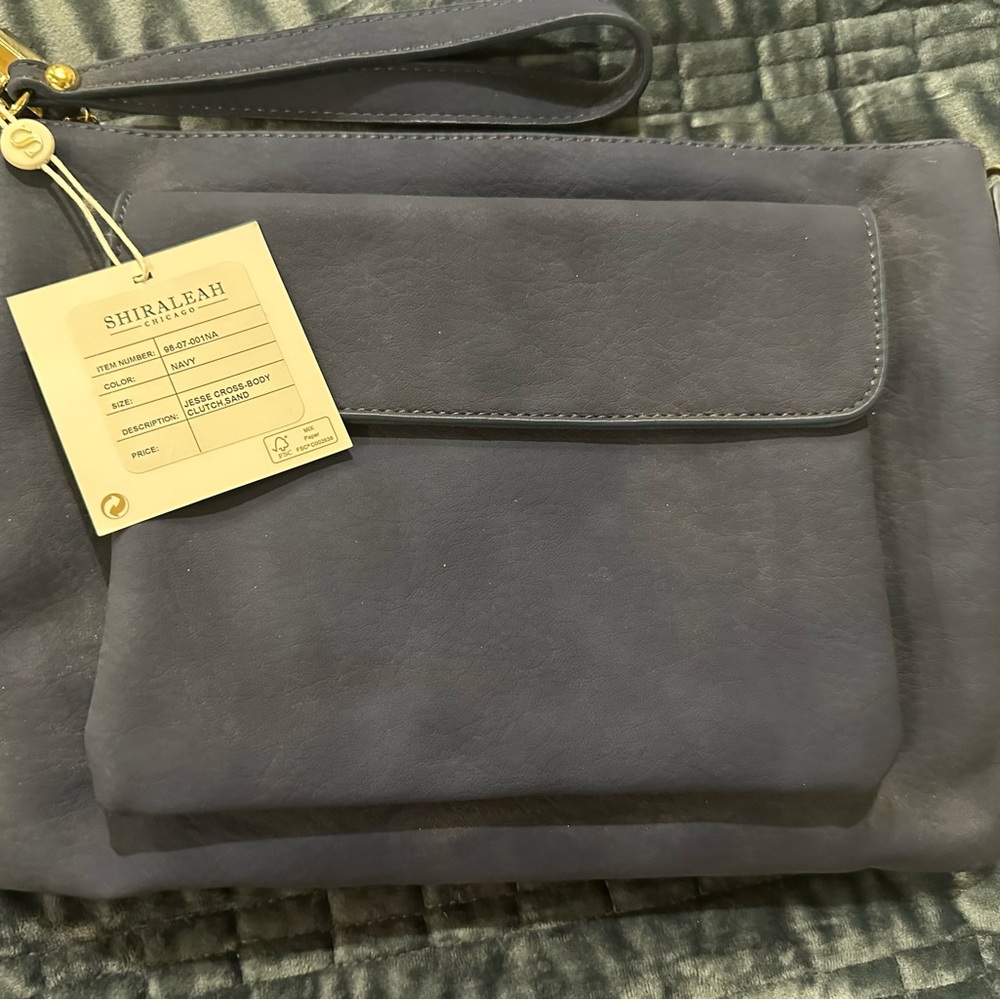 Shiraleah Jesse Cross Body Clutch
Navy
Brand New